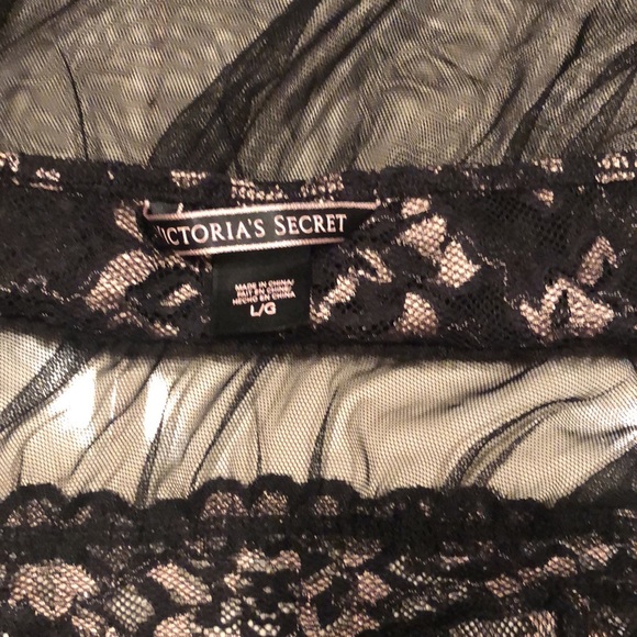 Victoria Secret chemise & matching G sting Lingerie Bundle Size L - Picture 12 of 15